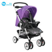 shinema/神马 双向婴儿手推车 可折叠宝宝推车 可坐可躺儿童推车K-118(紫色)