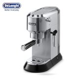 德龙（DeLonghi）半自动咖啡机 专业泵压EC680.M 手动奶泡 金属机身 意式家用泵压式咖啡机