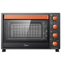 美的(Midea) 电烤箱T3-L326B 家用烘焙多功能 上下独立控温 全自动面包蛋糕机 32L大容量