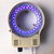 LED显微镜环形光源灯大功率贴片灯珠亮度强光线均匀磨砂灯罩(紫光 6-10W)