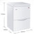 海尔（Haier） 120升家用冰柜 立卧组合单温冷冻柜 小型迷你节能冷柜 组合冰箱 LW-120A第3张高清大图