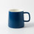 6款创意简约马克杯带盖带过滤办公室泡花茶水杯家用陶瓷男女情侣杯子(蓝砂 单杯)