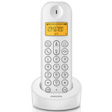 飞利浦（PHILIPS）DCTG120 2.4G数字单无绳电话机（白色）【真快乐自营 品质保证】