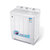 万爱XPB80-108S双桶洗衣机 8kg半自动洗衣机 小型迷你双缸洗衣机 家用脱水机(白色)