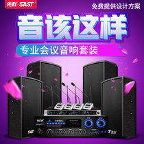 SAST/先科 K5会议室音响套装专业中小型会议音箱系统设备8寸10寸(套餐四)