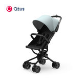 Qtus昆塔斯Q8溜娃神器婴儿推车轻便折叠多功能伞车儿童口袋车(Q8骑士黑)