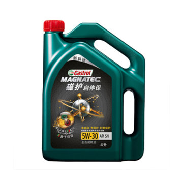 嘉实多（Castrol）新款磁护启停保 全合成机油 5W-30 SN级 4L 汽车用品(5W-30 4L)