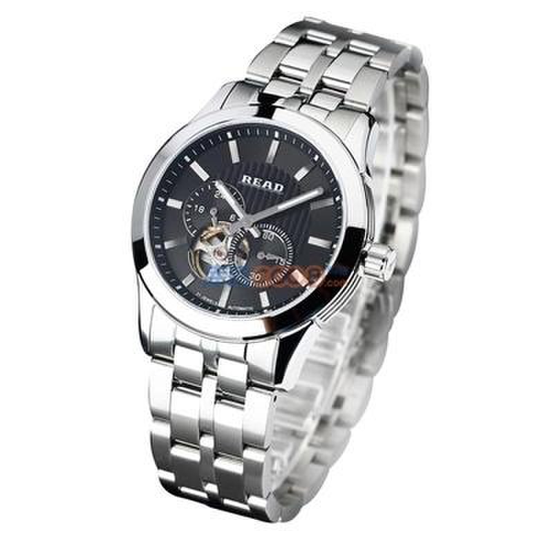 表陀飞轮手表黑面钢带r8006g图片大全,高清图片时尚款式搭配【价格 品