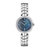 天梭/Tissot瑞士手表 弗拉明戈系列钢带石英女表T094.210.11.121.00(银壳蓝面白带 钢带)