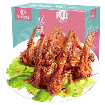紫燕双椒卤味鸭锁骨400g 国美超市甄选