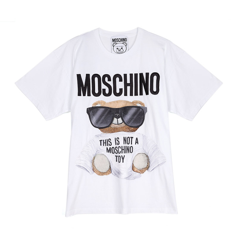服饰moschino莫斯奇诺女士白色棉质刺绣小熊t血v070655401001黑返回