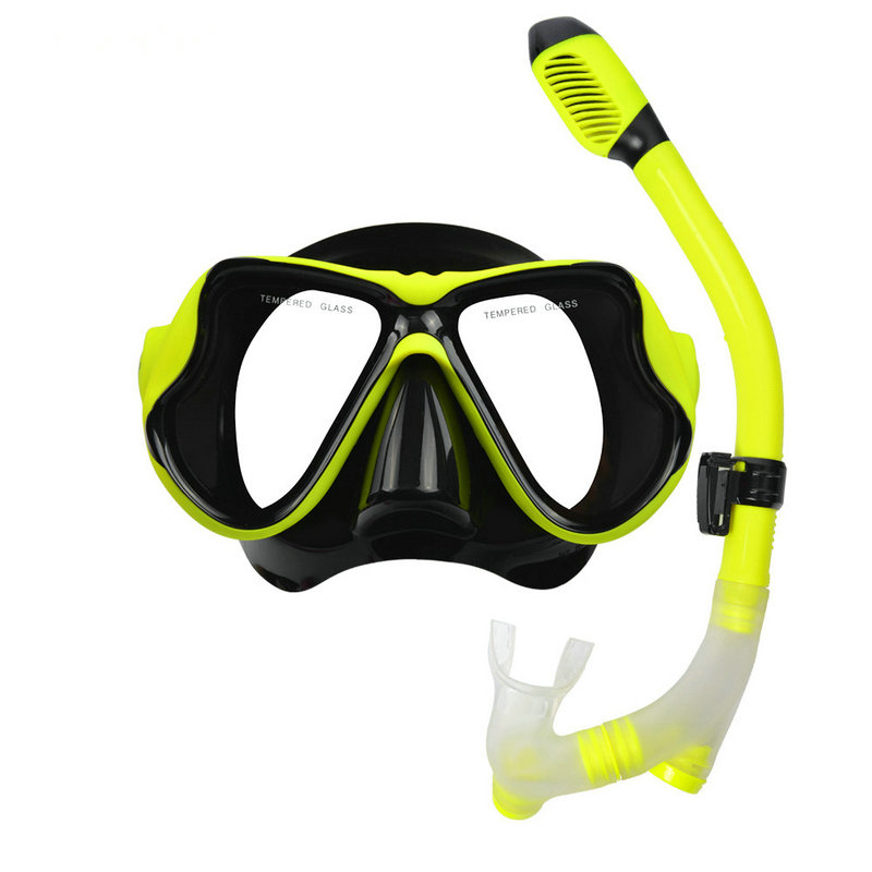 欧铂oceanpro浮潜水装备 专业面镜 全干呼吸管 套装 三宝 巴比伦pro