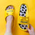新款拖鞋女夏季网红情侣男士居家室内防滑可爱卡通浴室洗澡凉拖鞋(40-41（推荐39-40脚） 黄色)