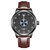 艾奇(EYKI) 潮流风向标时装手表 创新结构表盘(灰色 皮带)