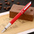 毕加索（PIMIO）916马拉加铱金笔8色可选土豪金钢笔1.0MM美工笔商务墨水笔礼盒(红色钢笔)