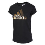adidas阿迪达斯2017夏新款女子运动训练短袖休闲T恤BS3217 BS3220(黑BS3220 M)