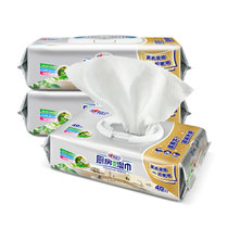 湿巾厨房湿巾纸清洁去油污抽取式厨房专用湿纸巾(5包)