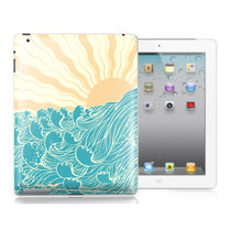 SkinAT海上日出iPad2/3背面保护彩贴