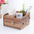 木质纸巾盒创意款客厅抽纸盒收纳架家用简约桌面杂物收纳盒(018西瓜)