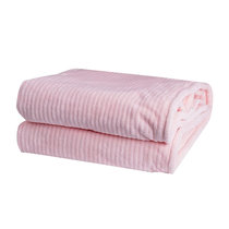 蒂科艾瑞碳纤维远红外披肩毯 粉色75*150cm 远红外光波毯，保暖同时促进人体血液循环