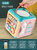 新生婴儿玩具礼盒百天周岁礼物益智玩具套装母婴用品送礼初生礼包(蓝色（充电版） 新生儿（0-36个月）)