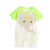 歌歌宝贝 夏季新款0-3岁婴幼儿连体衣 lty1534(绿色 80)