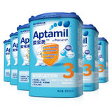 Aptamil 爱宝美较大婴儿配方奶粉3段（10-12个月）  800g/罐*6
