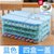 保鲜盒饺盒饺子盒单层储藏盒带盖子速冻小号水饺打包冰箱姣子外带(蓝色4盒1盖W65 默认版本)