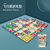 JuLeBaby聚乐宝贝儿童地毯式飞行棋折叠便携飞机棋爬行垫游戏棋类(飞行棋垫【90*90*0.3CM】)