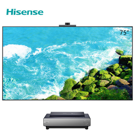海信激光电视75l9f普鲁士蓝