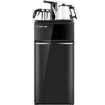 志高(CHIGO)饮水机立式办公室家用下置水桶全自动冷热自动上水防烫茶吧机 JB-16(黑色 温热)