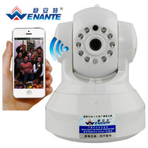 稳安特WAT-186V无线摄像头720P百万高清网络摄像机 ip camera Wifi 家用远程监控(720P 含64G卡)