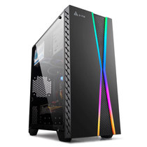 达客 酷睿i3 9100F四核/16G内存/GTX960独显大型游戏吃鸡图形设计办公家用DIY台式组装机台式电脑主机整机(黑色款 16G内存/512G固态)