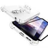 诺基亚x6手机壳 诺基亚X6手机套 诺基亚 x6保护套壳 全包防摔气囊保护套+全屏钢化膜+指环支架