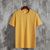 吉普战车JEEP2021年夏款基本款纯色净版圆领短袖T恤打底衫 KA G-777(M-4XL)(黄色 XXXL)