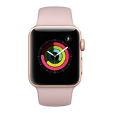 Apple Watch Series 3智能手表(GPS 38毫米金色铝金属表壳)DEMO