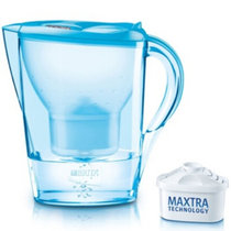 碧然德（BRITA）Marella 滤水壶 金典系列 2.4L 胡姬蓝 一壶9芯 净水壶 滤水杯 净水器 净水杯