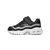 Skechers/斯凯奇女童鞋新款复古熊猫鞋 舒适休闲运动鞋 302086L(黑色 35)