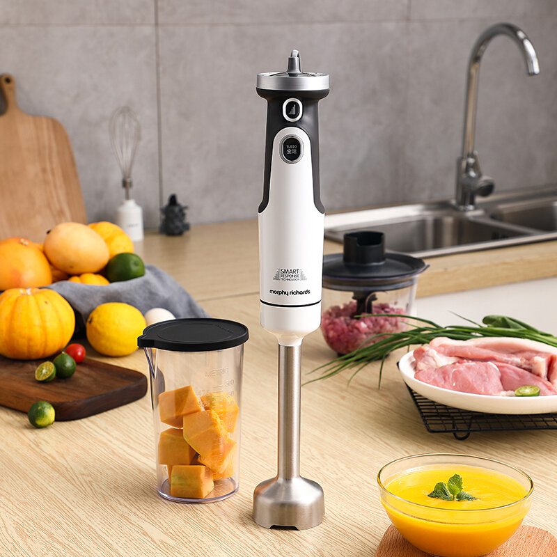 摩飞电器(morphy richards)mr6006 魔飞手持料理棒 四合一多功能辅食