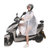 安居先森KS382EVA15骑行背包徒步多用成人雨衣EVA 白色M（件）