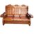 卡里鳄KLE—SF02现代中式全实木三人沙发