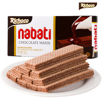 丽芝士Richeese 印尼进口纳宝帝休闲网红进口零食巧克力威化饼干145g/盒（新疆西藏不发货）(巧克力味145g)