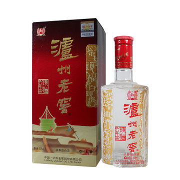 顶立酒业泸州老窖六年窖头曲09版52度500ml浓香型白酒