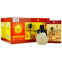 【北京产】百年牛栏山浓香型白酒 百年陈酿 三牛 52度浓香型白酒 400ml*6瓶 整箱装内含三袋