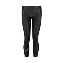 亚瑟士 男士跑步运动裤 EX support 健身训练紧身裤 XA3526(黑色XA3526-0904 L)