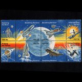 东吴收藏 集邮 美国邮票 按照年份排序 之三十八(1981-4	航天成就 探索月球宇航飞机)
