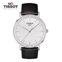 天梭(TISSOT)瑞士手表 魅时系列皮带石英男表(T109.610.16.031.00)