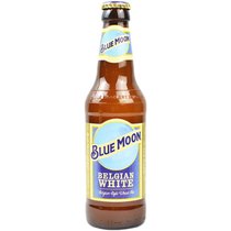 捷克原装进口蓝月啤酒比利时风味小麦白啤酒Blue moon 330Ml*24瓶整箱装 蓝月(6瓶装)