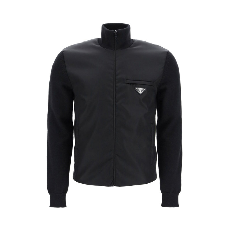 服饰prada男士黑色羊毛毛衣umc1491jf4f000248黑色时尚百搭返回商品页