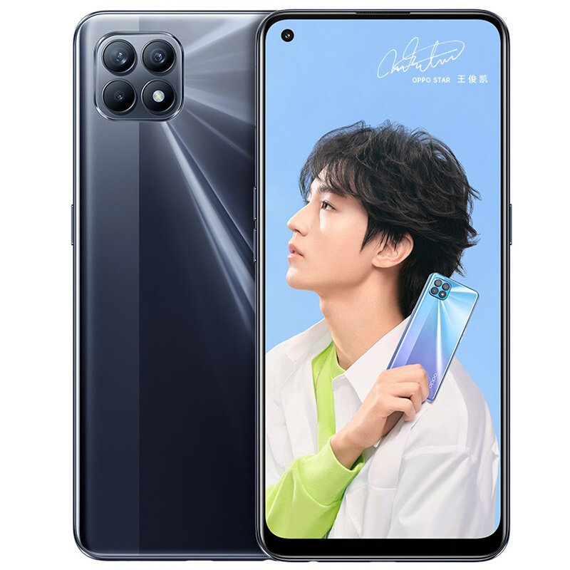 【欧珀reno4 se手机图片】oppo reno4 se 65w超级闪充 小光芒设计